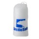 ArcticSalt Clear Plastic Ice Bags – 10kg, Pack of 50 ArcticSalt clear plastic 10kg ice bag with drawstring closure and blue ArcticSalt logo, supplied in a quantity of 50.