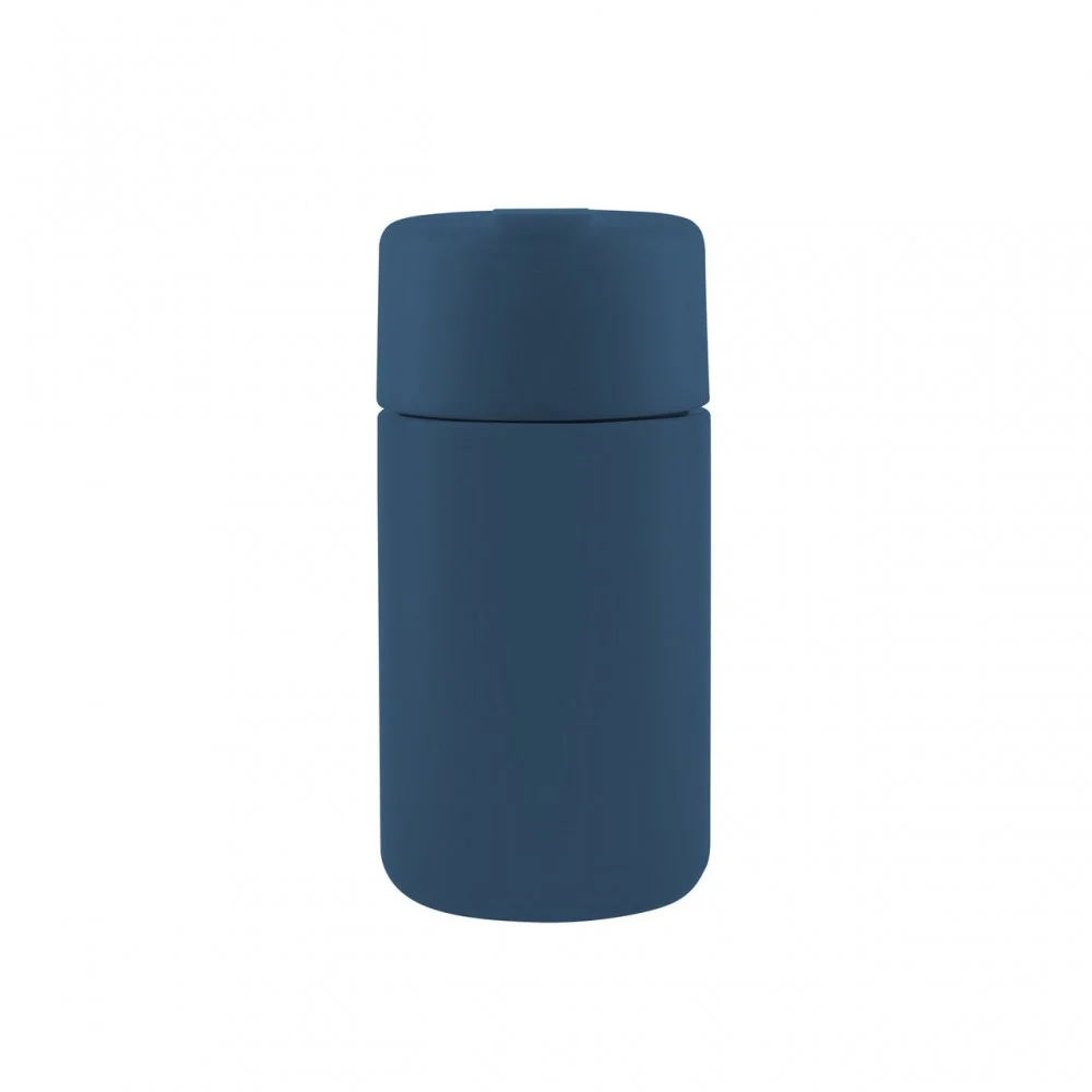 Avanti Brew 400ml insulated travel cup in soft pink with a minimalist stainless steel design, double-wall vacuum insulation, secure leak-resistant lid, and compact reusable construction, ideal for keeping coffee, tea, and other hot or cold drinks at the d