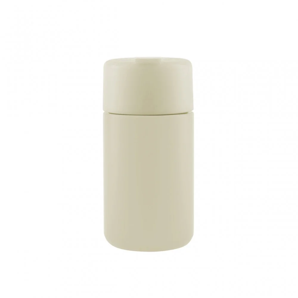 Avanti Brew 400ml insulated travel cup in soft pink with a minimalist stainless steel design, double-wall vacuum insulation, secure leak-resistant lid, and compact reusable construction, ideal for keeping coffee, tea, and other hot or cold drinks at the d