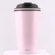 Avanti GoCup 355ml double wall insulated reusable travel cup with matte black finish, secure sip lid and vacuum-insulated stainless steel construction for hot and cold drinks.