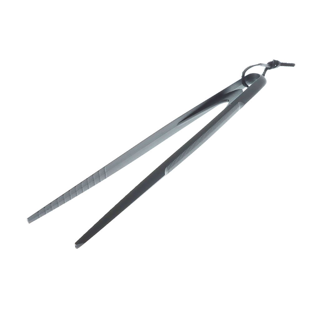 Dometic 3-piece BBQ tool set including grilling tongs, slotted spatula and barbecue fork with hanging loops designed for outdoor cooking, camping, picnics and backyard barbecues