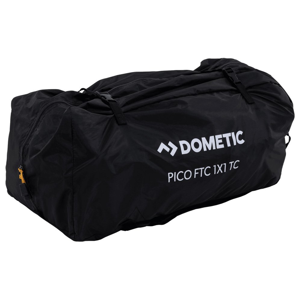 Dometic Pico FTC Solo Inflatable Air Tent Dometic Pico FTC Solo inflatable air tent with integrated front canopy, lightweight inflatable frame and compact single-person design for camping, bikepacking, touring and outdoor adventures with fast setup convenience