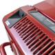 ENGEL Elite Series Red 40L portable fridge/freezer with a durable powder-coated steel cabinet, secure dual-latch lid, digital temperature controls, heavy-duty carry handles, and rear ventilation, ideal for camping, caravanning, 4WD touring, boating, and o