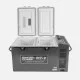 Engel MT-V Twin Door Combi Portable Fridge and Freezer - 57 Litre Engel MT-V Twin Door Combi Portable Fridge and Freezer - 57Litre with dual-lid access, separate fridge and freezer compartments, durable powder-coated steel cabinet, digital temperature controls, secure locking latches, heavy-duty side handles, and reliab
