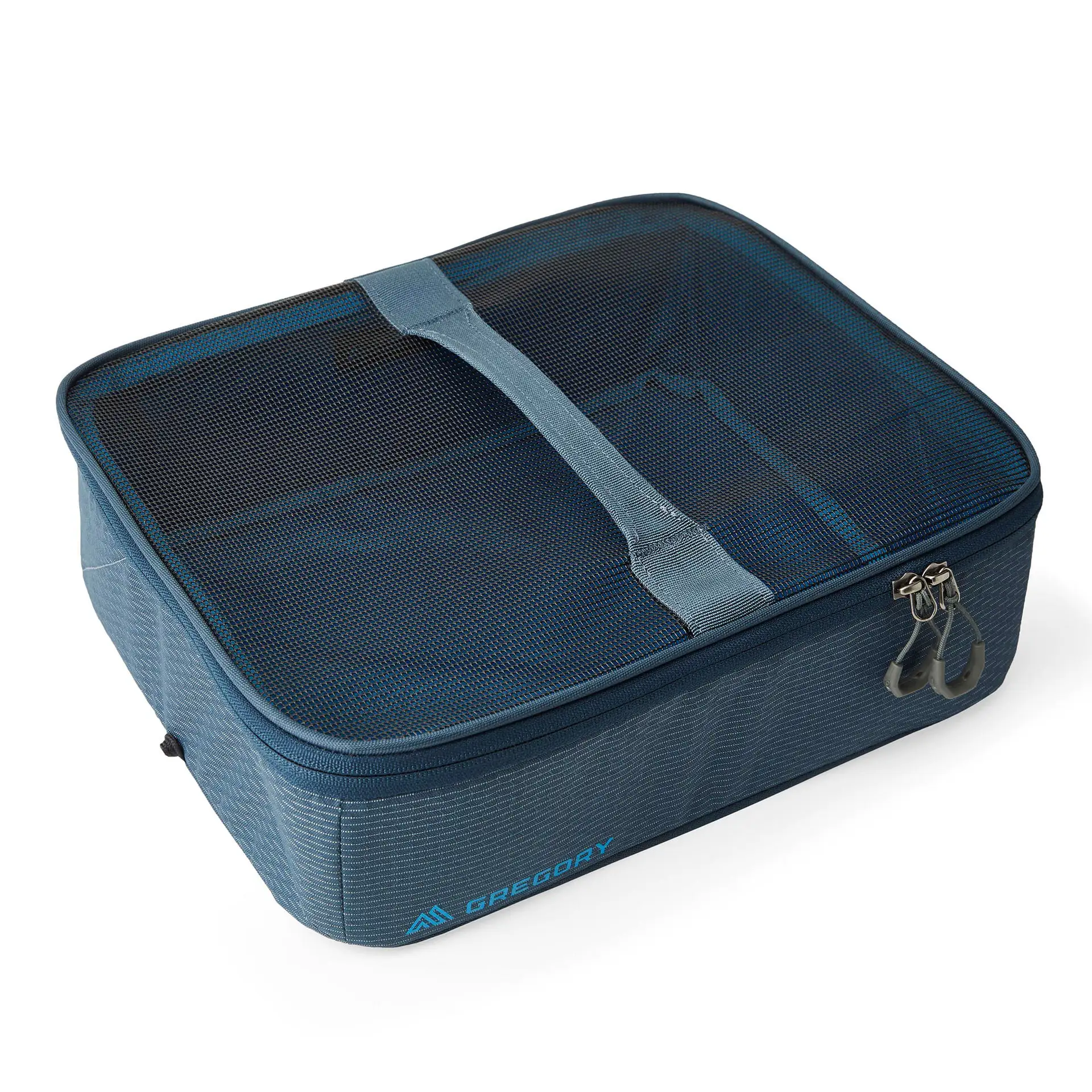Gregory Alpaca Gear Pod 10L Gregory Alpaca Gear Pod 10L in tan with black mesh lid, carry handle and dual zip opening for organised storage of outdoor gear, travel items and accessories.