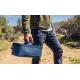 Gregory Alpaca Gear Pod 10L in tan with black mesh lid, carry handle and dual zip opening for organised storage of outdoor gear, travel items and accessories.