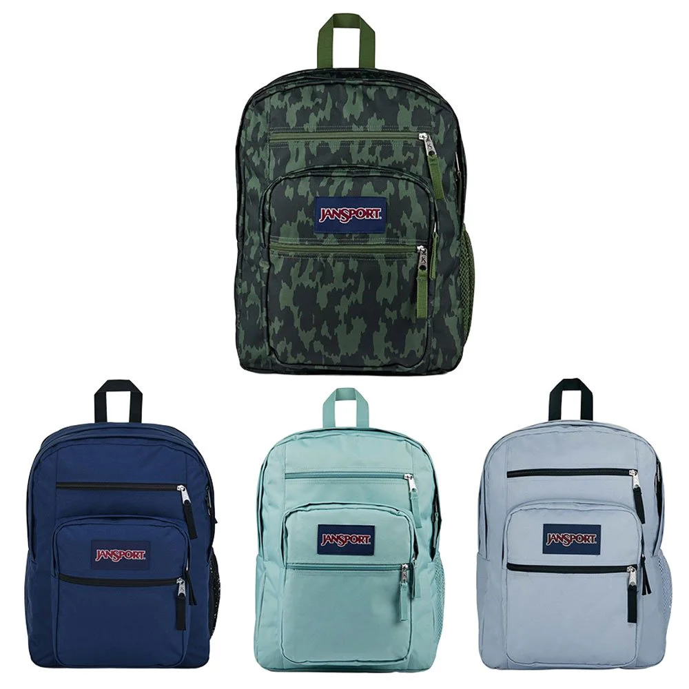 jansport 34l digital backpack Big Student it has a zippered front stash pocket and a fully padded back panel for added protection JanSport Cool Student Backpack -