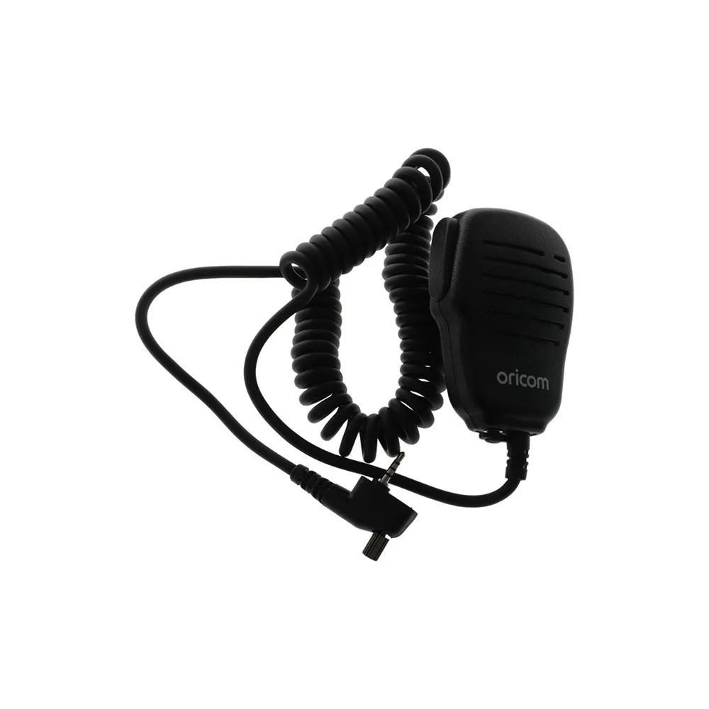 Oricom DTXTP600 5W waterproof UHF CB radio trade pack with two handheld radios, microphones, charging docks and protective carry case.