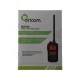 Oricom MX300 Waterproof Handheld VHF Marine Radio 3W – Black Oricom MX300 3W waterproof handheld VHF marine radio in black with long antenna, orange LCD display and front control buttons.