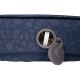 OZtrail 3D Fatmat 1500 camping mattress in dark blue with thick self-inflating foam design for comfortable outdoor sleeping.