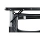 OZtrail Classic foldable camping table with black tabletop, integrated storage compartments and lightweight portable frame designed for camping, picnics and outdoor dining