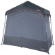 OZtrail Fast Frame double shower ensuite tent with dual privacy rooms, fast setup frame and ventilated grey design for camping, showering and portable outdoor changing facilities