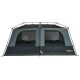 OZtrail Fast Frame Headland 10 person family camping tent with large interior space, extended awnings and fast setup frame designed for group camping and outdoor adventures