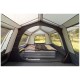 OZtrail Fast Frame Headland 10 person family camping tent with large interior space, extended awnings and fast setup frame designed for group camping and outdoor adventures