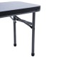 OZtrail Ironside 3-piece folding camping table and bench set with durable tabletop and two matching benches designed for camping, picnics, outdoor dining and family gatherings