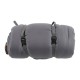 OZtrail Outback Comforter Queen 0C sleeping bag in grey with quilted insulation and spacious design for camping, caravanning and cool weather outdoor comfort