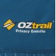 OZtrail Pop Up Privacy Ensuite Dome Tent Blue OZtrail pop up privacy ensuite dome tent in blue with quick setup design for camping showers, portable toilets and outdoor changing privacy areas