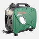 Engel R2500iS 2.5kW Pure Sinewave Generator with compact portable design, green and black impact-resistant housing, integrated carry handle, fuel-efficient inverter technology, multiple AC and DC power outlets, and quiet operation, ideal for camping, cara