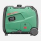 Engel R3000iE 3kW Pure Sinewave Generator with compact enclosed inverter design, integrated carry handle, built-in transport wheels, fuel-efficient engine, multiple AC and DC power outlets, quiet operation, and pure sine wave output, ideal for camping, ca