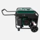 Engel R5500iE 5kW Pure Sinewave Generator with heavy-duty steel frame, integrated transport wheels, fold-down handles, electric start, multiple AC power outlets, digital control panel, and fuel-efficient inverter technology, ideal for caravanning, camping