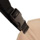 Snowbee thigh waders featuring durable 150D nylon-coated ripstop PVC upper material, integrated waterproof boots, adjustable thigh strap, and lightweight construction designed for fishing, stream wading, and wet outdoor environments.