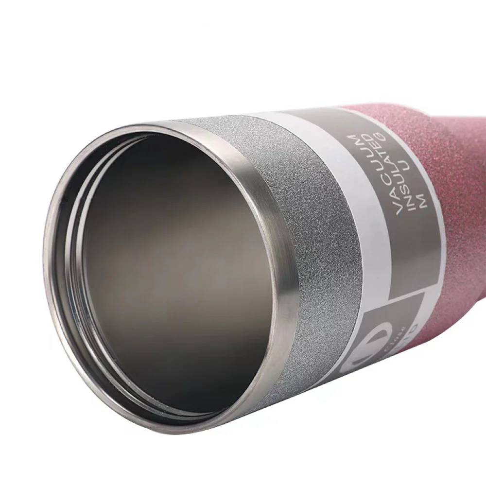 Stainless Steel Insulated Tumbler with Lid and Straw, 600ml