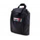 Emergency Trauma First Aid Kit Emergency trauma first aid kit in a compact black pouch with quick-access medical supplies for emergency response, outdoor adventures, travel, and preparedness.
