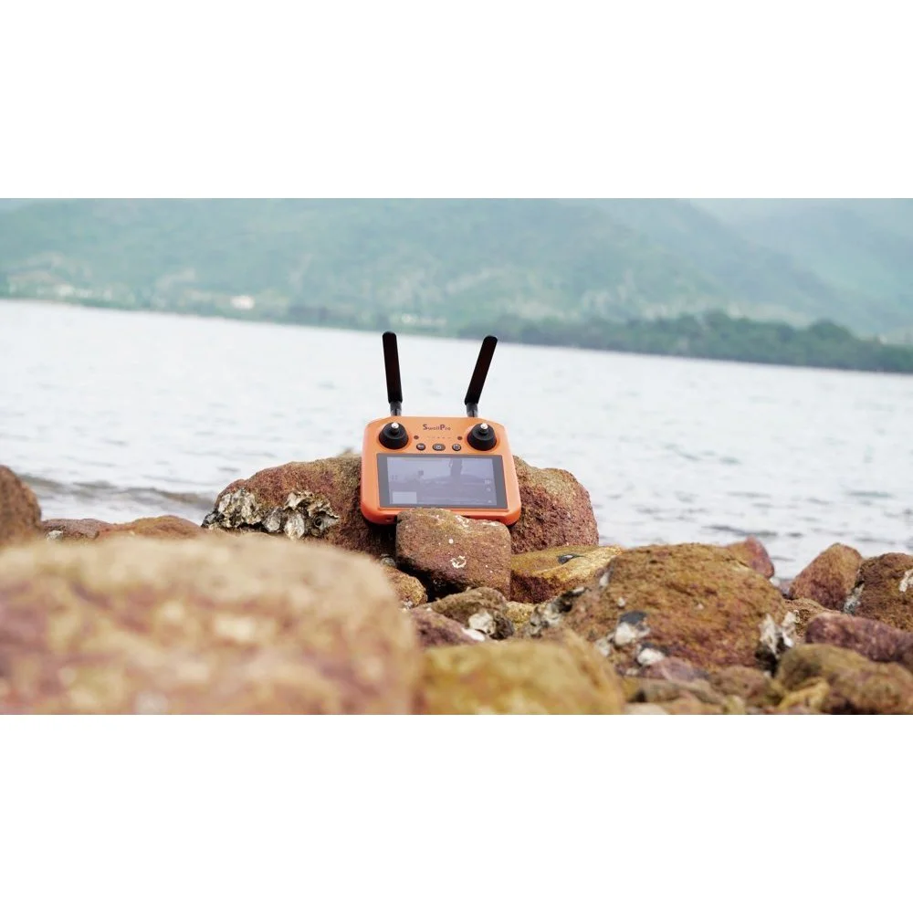 SplashDrone SD4 Plus Enterprise 4K Drone Package SplashDrone SD4 Plus Enterprise 4K drone with camera, remote controller, battery, spare propellers, charger and carry case