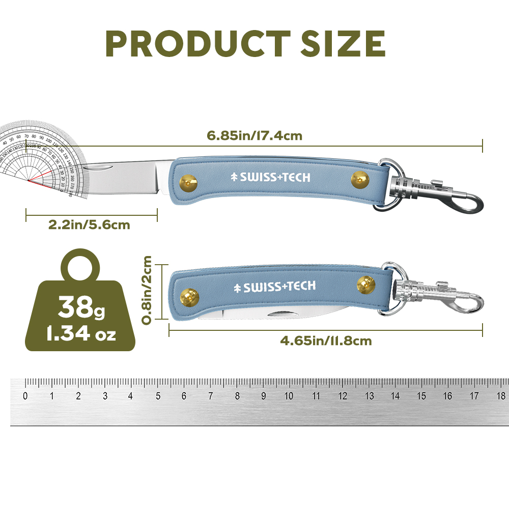 SWISS TECH Keychain Folding Knife SWISS TECH Keychain Folding Knife