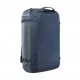 Foldable Duffle Bag / Backpack – 65L 65L foldable duffle bag and backpack in navy blue and grey with a large main compartment, compression straps, top carry handle, and convertible backpack straps for travel, camping, and outdoor adventures.