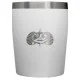 Toadfish 295ml non-tipping rocks travel mug with double-wall insulation, brushed stainless steel finish and Toadfish logo.