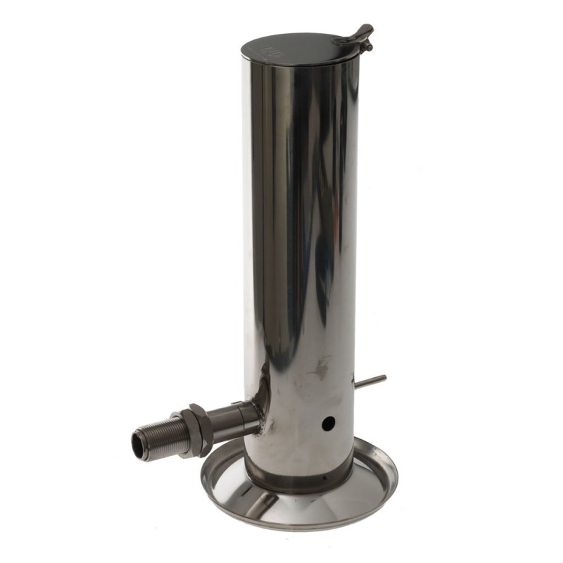 UFO Cold Smoke Creator stainless steel smoke generator designed for cold smoking meat, fish, cheese and other foods in smokers, barbecues and outdoor cooking setups