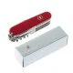 Victorinox Handyman Swiss Army Knife featuring a classic 91mm red handle and an extensive collection of versatile tools for everyday use and outdoor adventures. This Swiss-made multi-tool includes large and small blades, pliers with wire cutters, wood saw