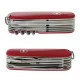 Victorinox Handyman Swiss Army Knife featuring a classic 91mm red handle and an extensive collection of versatile tools for everyday use and outdoor adventures. This Swiss-made multi-tool includes large and small blades, pliers with wire cutters, wood saw