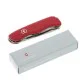 Victorinox Trailmaster Swiss Army Knife featuring a durable 111mm red handle and locking stainless steel blade designed for outdoor and utility tasks. This Swiss-made multi-tool includes a large blade, wood saw, can opener, bottle opener, flathead screwdr