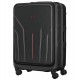 Amplix 2-Piece Luggage Set – Carry-On & Medium Black Amplix 2-piece black hardshell luggage set featuring a carry-on and medium spinner suitcase with front-opening compartments, telescopic handles, 360-degree spinner wheels, and durable hard-shell construction.
