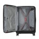 Amplix 2-Piece Luggage Set – Carry-On & Medium Black Amplix 2-piece black hardshell luggage set featuring a carry-on and medium spinner suitcase with front-opening compartments, telescopic handles, 360-degree spinner wheels, and durable hard-shell construction.