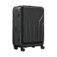 Wenger Amplix Hardside Medium Suitcase – Black Wenger Amplix black hardside medium suitcase with a front-opening compartment, 360-degree spinner wheels, telescopic handle, and durable hard-shell construction for business and leisure travel.