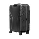 Wenger Amplix Hardside Medium Suitcase – Black Wenger Amplix black hardside medium suitcase with a front-opening compartment, 360-degree spinner wheels, telescopic handle, and durable hard-shell construction for business and leisure travel.