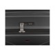 Wenger Amplix Hardside Medium Suitcase – Black Wenger Amplix black hardside medium suitcase with a front-opening compartment, 360-degree spinner wheels, telescopic handle, and durable hard-shell construction for business and leisure travel.
