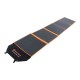 Wildtrak 300W A-grade folding solar blanket with durable ETFE coating and portable fold-out design for camping, caravanning, off-grid power and outdoor solar charging applications
