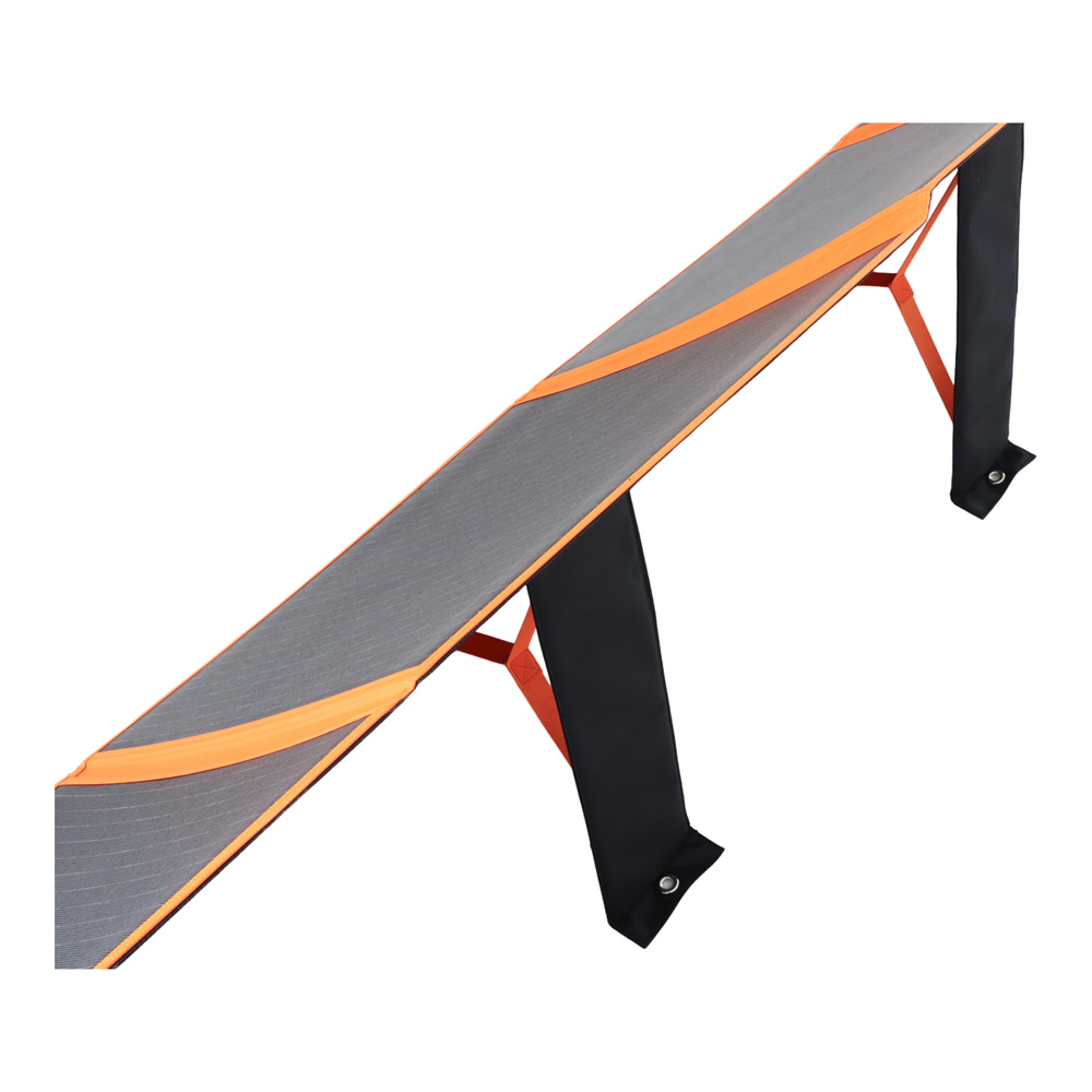 Wildtrak 300W A-grade folding solar blanket with durable ETFE coating and portable fold-out design for camping, caravanning, off-grid power and outdoor solar charging applications