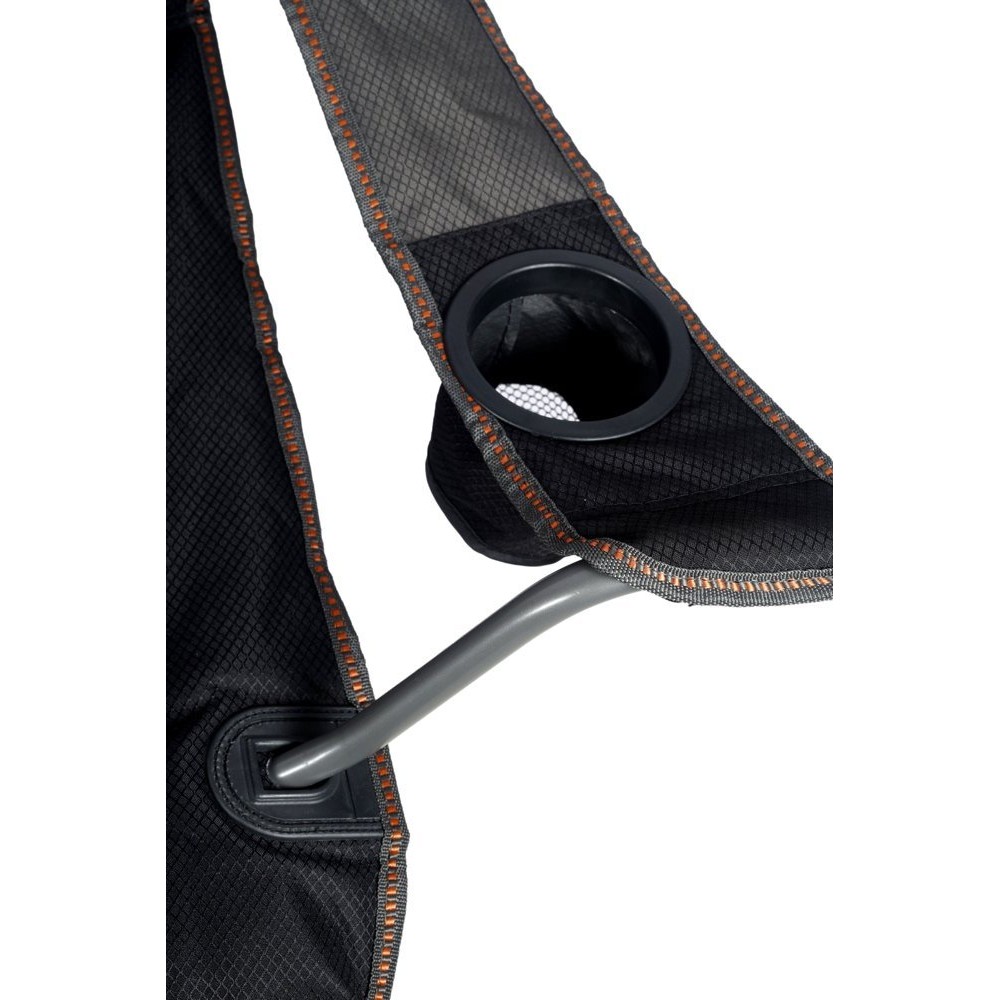 Wildtrak Hamelin Recliner Folding Camping Chair Wildtrak Hamelin recliner folding camping chair with padded reclining seat, cup holder and foldable steel frame designed for camping, outdoor relaxation and caravanning comfort