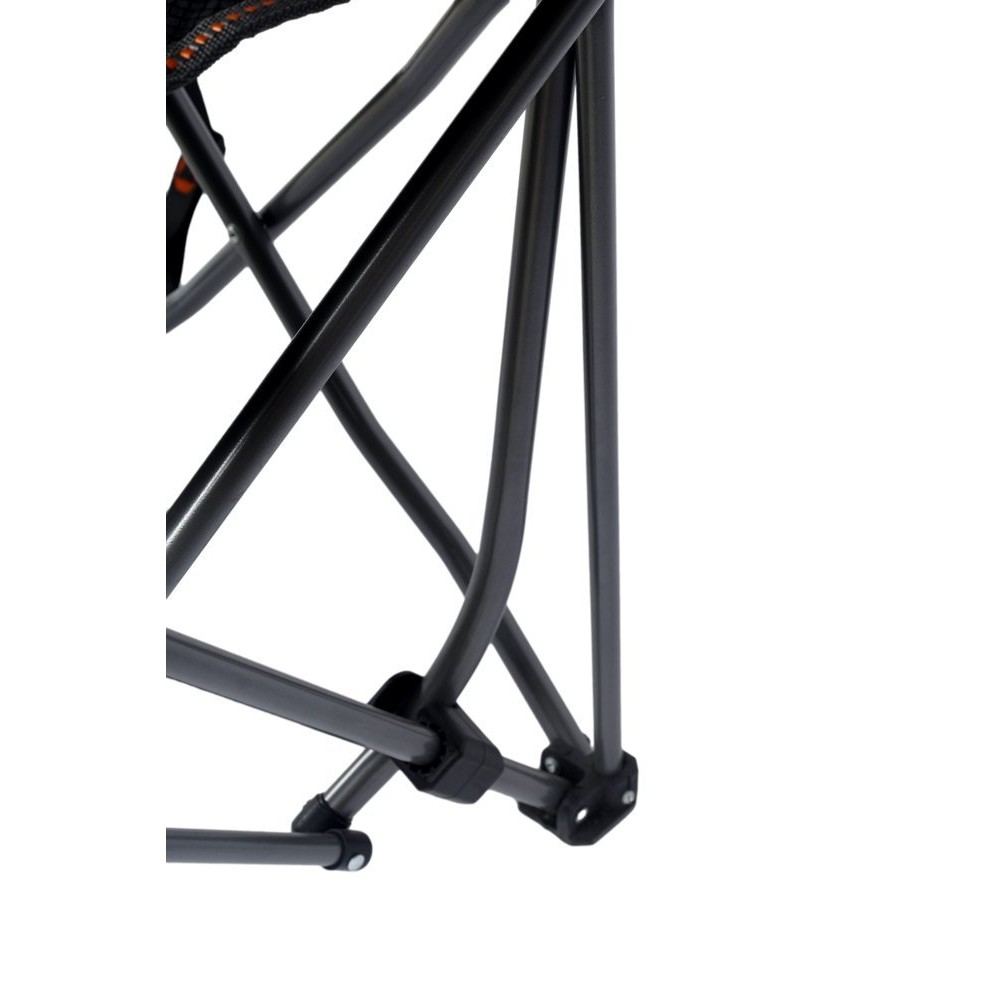 Wildtrak Hamelin Recliner Folding Camping Chair Wildtrak Hamelin recliner folding camping chair with padded reclining seat, cup holder and foldable steel frame designed for camping, outdoor relaxation and caravanning comfort