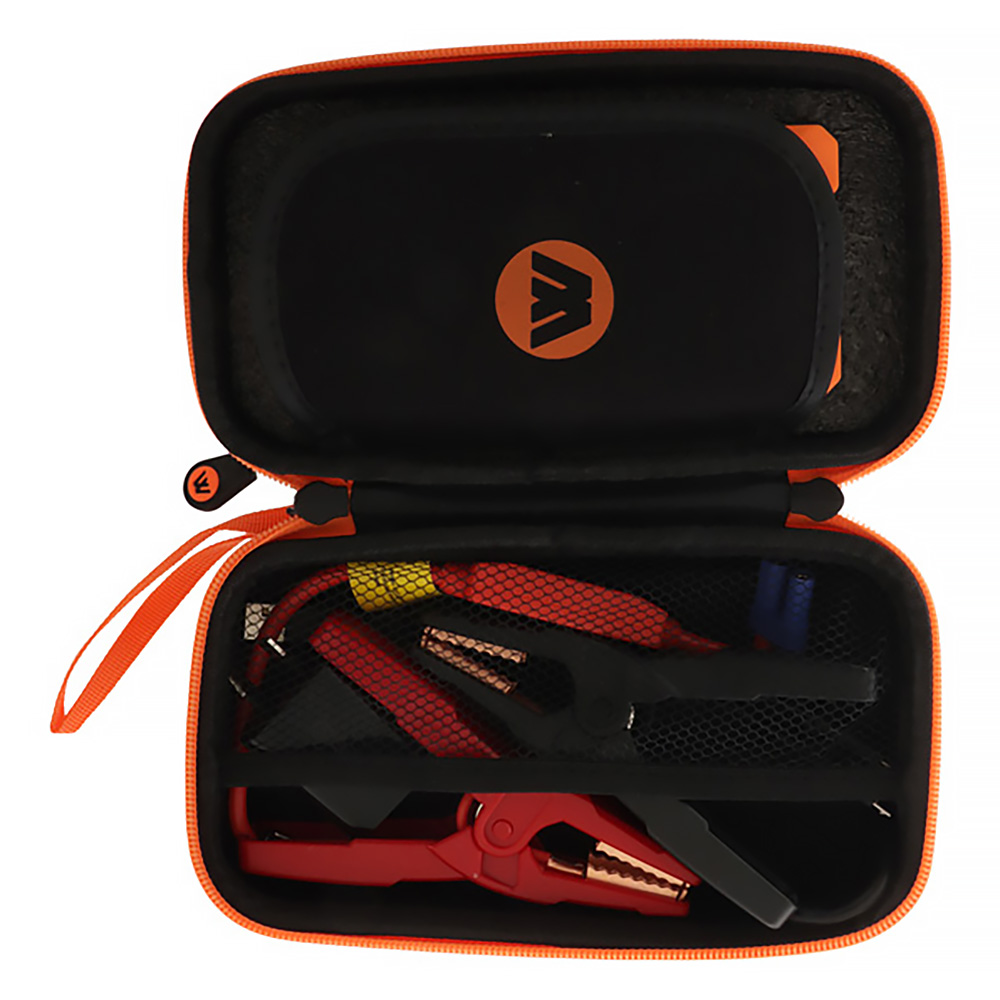Wildtrak S1000A Portable Jump Starter Power Bank 12V 12800mAh Wildtrak S1000A portable 12V jump starter and 12800mAh power bank with compact rugged design and digital display for emergency vehicle starting and portable device charging