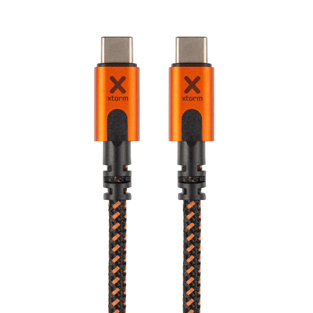Xtorm Xtreme USB-C Power Delivery cable 1.5m with braided reinforced construction, durable USB-C connectors and lifetime warranty for fast charging, high-speed data transfer and reliable everyday use with USB-C devices