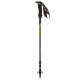Full-length Vipole Carbontrek carbon fiber trekking pole with adjustable height, ergonomic grip, and durable locking system for outdoor trekking