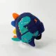 3D Dinosaur Kids Winter Beanie with Ear Protection Adorable knitted kids winter beanie featuring a playful 3D dinosaur design with colorful spikes, ear flaps, and a soft ribbed cuff. Made from warm, comfortable knit fabric, this toddler and children's hat provides excellent cold-weather protection for the