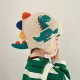 3D Dinosaur Kids Winter Beanie with Ear Protection Adorable knitted kids winter beanie featuring a playful 3D dinosaur design with colorful spikes, ear flaps, and a soft ribbed cuff. Made from warm, comfortable knit fabric, this toddler and children's hat provides excellent cold-weather protection for the