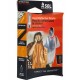 sol-heat-reflective-poncho-packaging-front Retail box of SOL Heat Reflective Poncho with image of high-visibility emergency poncho
